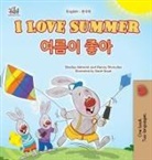 Shelley Admont, Kidkiddos Books, Danny Shmuilov - I Love Summer (English Korean Bilingual Children's Book)