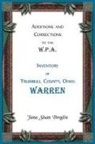 Jana Broglin - Additions and Corrections to the W.P.A. Inventory of Trumbull County, Ohio
