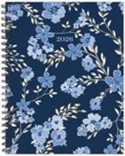 Willow Creek Press - Blue Floral 2026 8.5 X 11 Weekly Monthly Softcover Planner