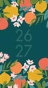 Willow Creek Press - Floral Punch 2-Year 2026-27 3.5 X 6.5 Monthly Pocket Planner