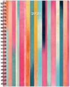 Willow Creek Press - Happy Stripe 2026 6.5 X 8.5 Weekly Monthly Softcover Planner