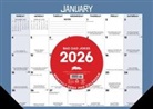 Willow Creek Press - Bad Dad Jokes 2026 17 X 12 Small Monthly Deskpad
