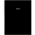 Willow Creek Press - Basic Black 2026 8.5 X 11 Weekly Monthly Softcover Planner