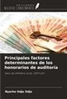 Nyerho Odje Odje - Principales factores determinantes de los honorarios de auditoría