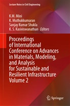 K. S. Kasiviswanathan, Sanjay Kumar Shukla et al, K. M. Mini, K Muthukkumaran, K. Muthukkumaran, Sanjay Kumar Shukla - Proceedings of International Conference on Advances in Materials, Modeling, and Analysis for Sustainable and Resilient Infrastructure Volume 2