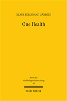 Klaus Ferdinand Gärditz - One Health