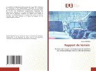 Daniel MWIMBU - Rapport de terrain