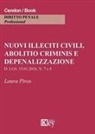 Laura Piras - Nuovi illeciti civili, abolitio criminis e depenalizzazione