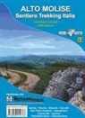 Carta Alto Molise. Sentiero trekking Italia