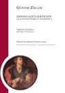 Günter Zöller - Johann Gottlieb Fichte. Una lettura storica e sistematica
