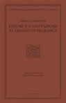Giosuè Carducci, Francesca Florimbii - Chiose e annotazioni ai Trionfi di Petrarca