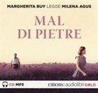 Milena Agus, Margherita Buy - Mal di pietre letto da Margherita Buy. Audiolibro. CD Audio formato MP3 (Audio book)