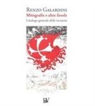 Renzo Galardini, Nicola Miceli - Mitografia e altre favole. Catalogo generale delle incisioni