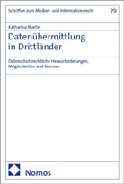 Katharina Martin - Datenübermittlung in Drittländer