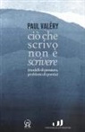 Paul Valéry, Susanna Doccioli, Fabio Orecchini - Ciò che scrivo non è scrivere (modelli di pensiero, problemi di poesia)