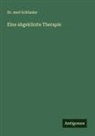Schüssler - Eine abgekürzte Therapie
