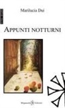 Marilucia Dui - Appunti notturni