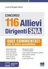 Giuseppe Cotruvo - Concorso 116 allievi dirigenti SNA. Quiz commentati per la prova preselettiva