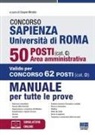 Cesare Miriello - Concorso Sapienza Università di Roma 50 posti (cat. C). Area amministrativa. Manuale per tutte le prove
