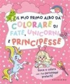 Il mio primo albo da colorare di fate unicorni e principesse