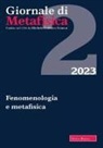 Fenomenologia e metafisica