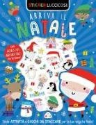Arriva il Natale. Sticker luccicosi