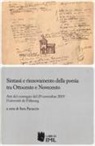 Sara Pacaccio - Sintassi e rinnovamento della poesia tra Ottocento e Novecento. Atti del convegno (Univeristè de Fribourg, 29 novembre 2019)