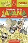 Anna Casalis, Tony Wolf - Gli animali della savana. Storie da costruire