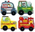 Brum brum: Il trattore di Teddy-L'autopompa di Freddy-L'auto della polizia di Foxy-L'escavatore di Danny