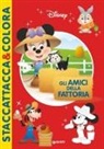 Gli amici della fattoria. Staccattacca & colora. Con adesivi