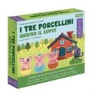 Roberta Marcolin, Giulia Meneguzzo - I tre porcellini. Arriva il lupo! I miei primi giochi di società