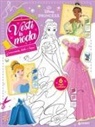 Cenerentola, Belle e Tiana. Principesse Disney. Vesti la moda. Con adesivi