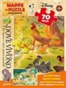 Dove vivono il Re Leone e altri amici animali. Mappe in puzzle. Leggi&Gioca