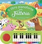 Anna Casalis, Maurizia Rubino - Il libro pianoforte della fattoria. Con 8 famose canzoncine da leggere, cantare e suonare!