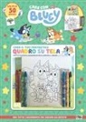 Cristina Panzeri - Crea il tuo fantastico quadro su tela. Crea con Bluey