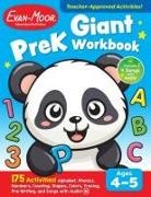 Evan-Moor Educational Publishers - Giant Prek Workbook, Age 4 - 5