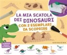 La mia scatola dei dinosauri con 2 esemplari da scoprire