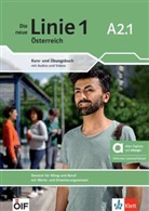 Margit Doubek, Ellen M Zitzmann, Ellen M. Zitzmann - Die neue Linie 1 Österreich A2.1 - Hybride Ausgabe allango, m. 1 Beilage