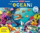 Il mio album sticker gigante delle creature degli oceani