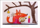 Miri - Zusammen ist Weihnachten! - Briefkarte ohne Umschlag
