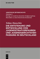 Tobias Hanschke - Die Entstehung und Entwicklung von Jugendstrafverfahren und Jugendgerichtsverfassung in Deutschland