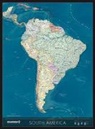 COLUMBUS Verlag - Süd-Amerika, Planokarte. South America