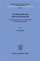 Georg Dalitz - Gerichtswettbewerb und Gerichtssprache