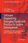Silhavy, Petr Silhavy, Radek Silhavy - Software Engineering: Emerging Trends and Practices in System Development