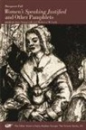 Jane Donawerth, Margaret Fell, Rebecca M. Lush - Women`s Speaking Justified and Other Pamphlets