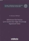 Rumeysa Partalci - Milletlerarasi Özel Hukukta Cevre Zararlarindan Dogan Sorumluluga Uygulanacak Hukuk