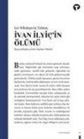 Lev Nikolayevic Tolstoy - Ivan Ilyicin Ölümü