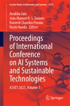 Ram Chandra Poonia et al, Anubha Jain, João Manuel R S Tavares, Ruchi Nanda, Ramesh Chandra Poonia, João Manuel R. S. Tavares - Proceedings of International Conference on AI Systems and Sustainable Technologies