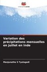 Manjunatha S Tyalagadi - Variation des précipitations mensuelles en juillet en Inde