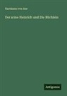 Hartmann Von Aue - Der arme Heinrich und Die Büchlein
